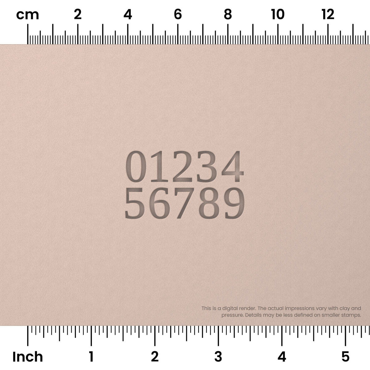 Tinos | Number Stamp Sets - Ceramind® Tools