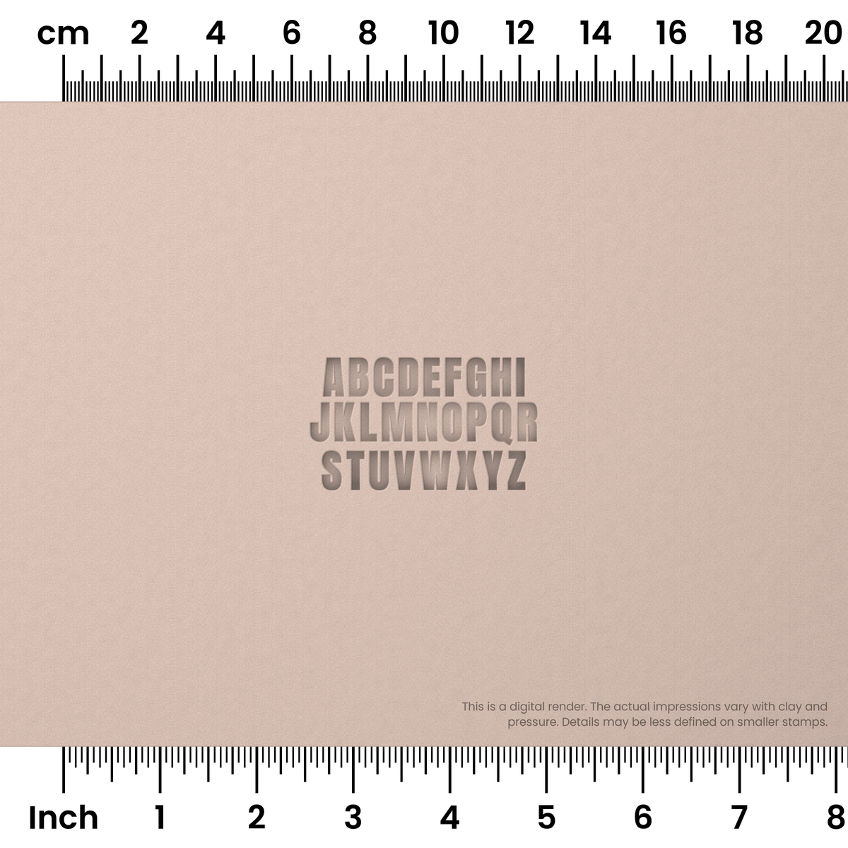 Anton | All Caps | Alphabet Stamp Sets - Ceramind® Tools
