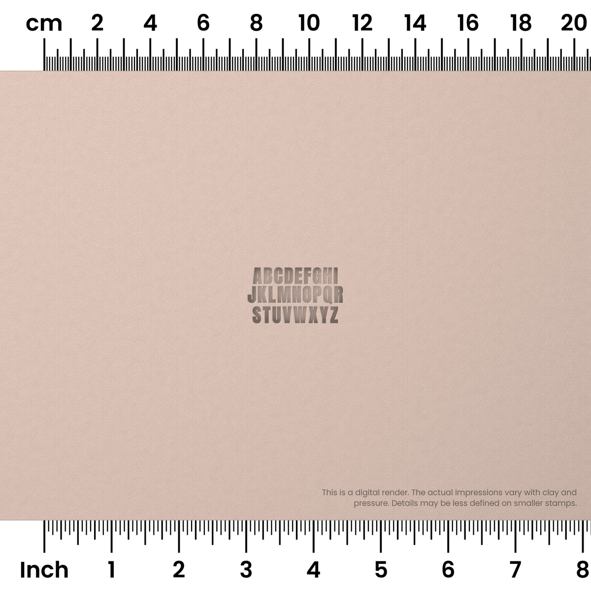 Anton | All Caps | Alphabet Stamp Sets - Ceramind® Tools