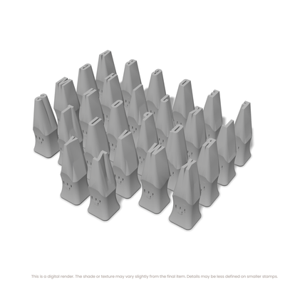 Anton | All Caps | Alphabet Stamp Sets - Ceramind® Tools