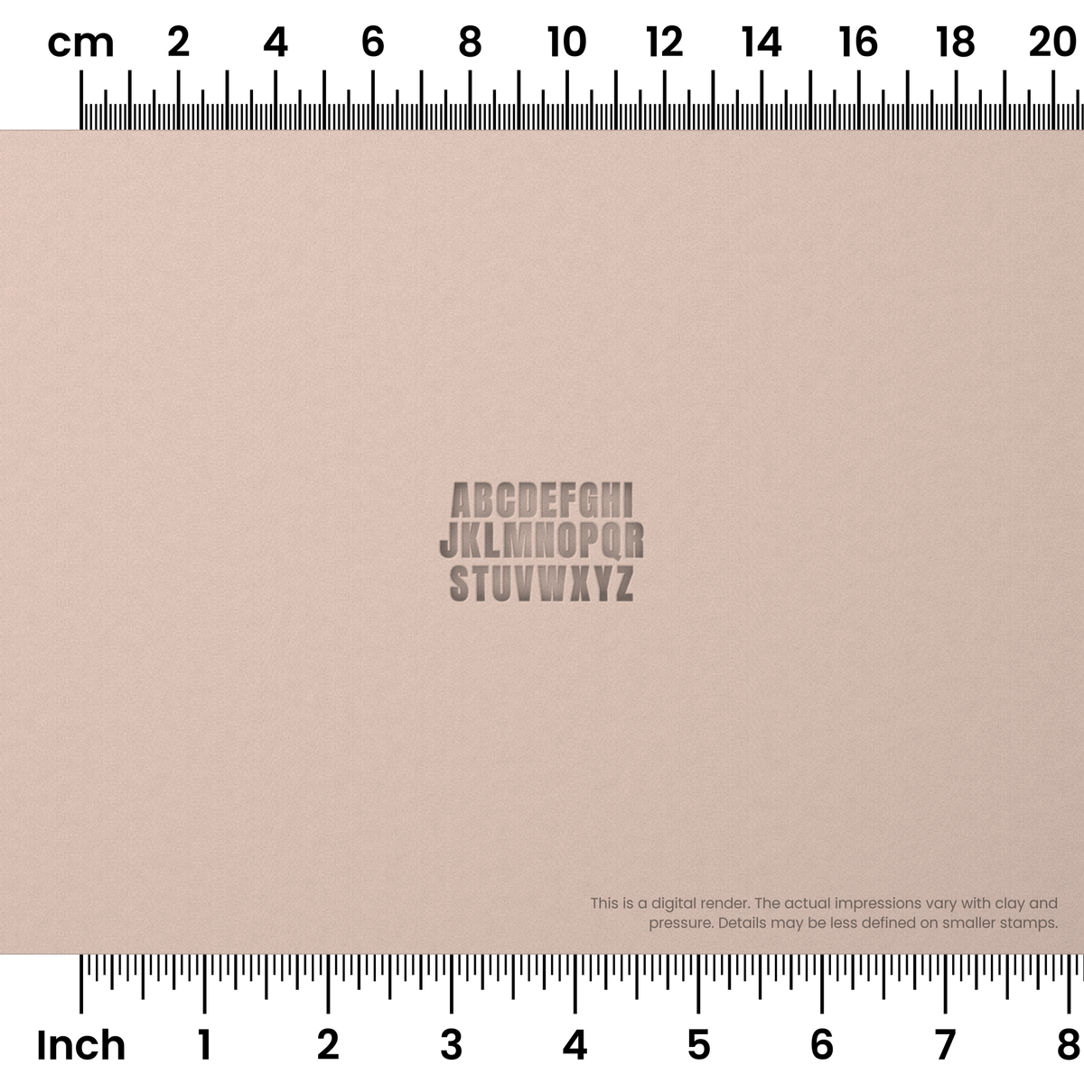 Anton | All Caps | Alphabet Stamp Sets - Ceramind® Tools