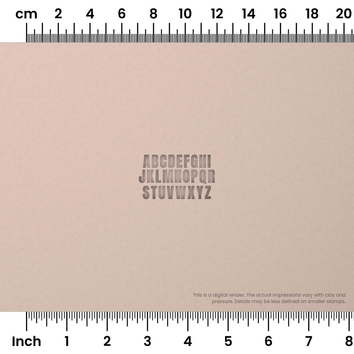Anton | All Caps | Alphabet Stamp Sets - Ceramind® Tools