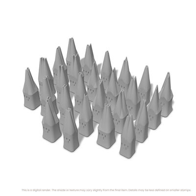 Caveat | Lowercase | Alphabet Stamp Sets - Ceramind® Tools