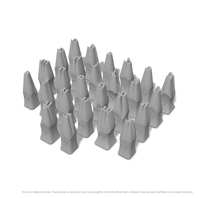 Leckerli One | Lowercase | Alphabet Stamp Sets - Ceramind® Tools