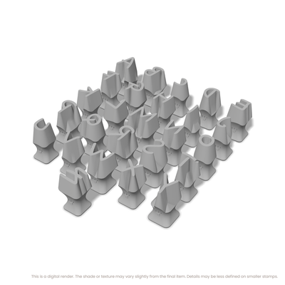 Nanum Pen | All Caps | Alphabet Stamp Sets - Ceramind® Tools