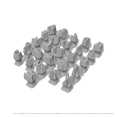 Nanum Pen | All Caps | Alphabet Stamp Sets - Ceramind® Tools