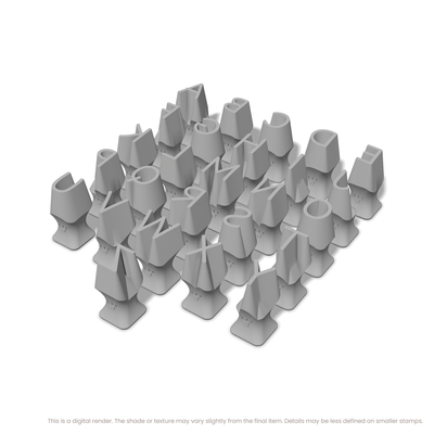Playpen Sans | All Caps | Alphabet Stamp Sets - Ceramind® Tools