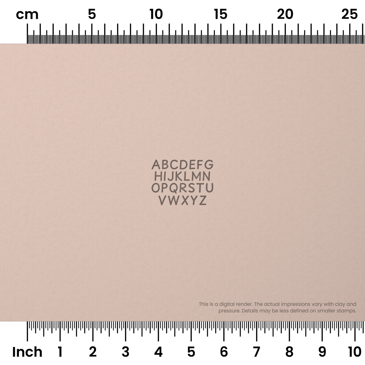 Playpen Sans | All Caps | Alphabet Stamp Sets - Ceramind® Tools