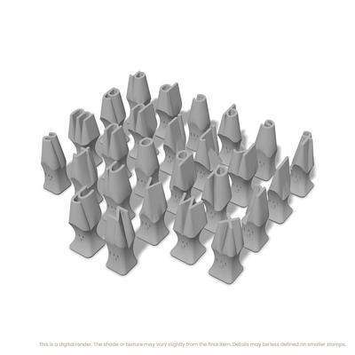 Playpen Sans | Lowercase | Alphabet Stamp Sets - Ceramind® Tools