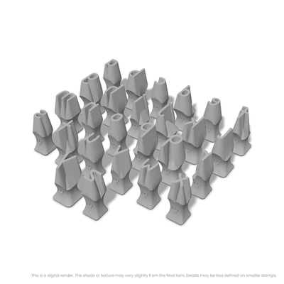 Patrick Hand | Lowercase | Alphabet Stamp Sets - Ceramind® Tools