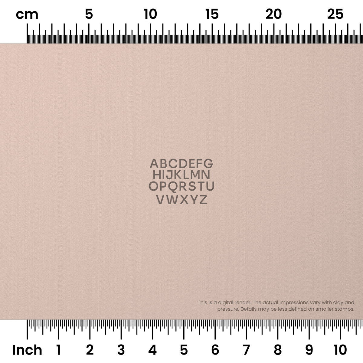 Sora | All Caps | Alphabet Stamp Sets - Ceramind® Tools
