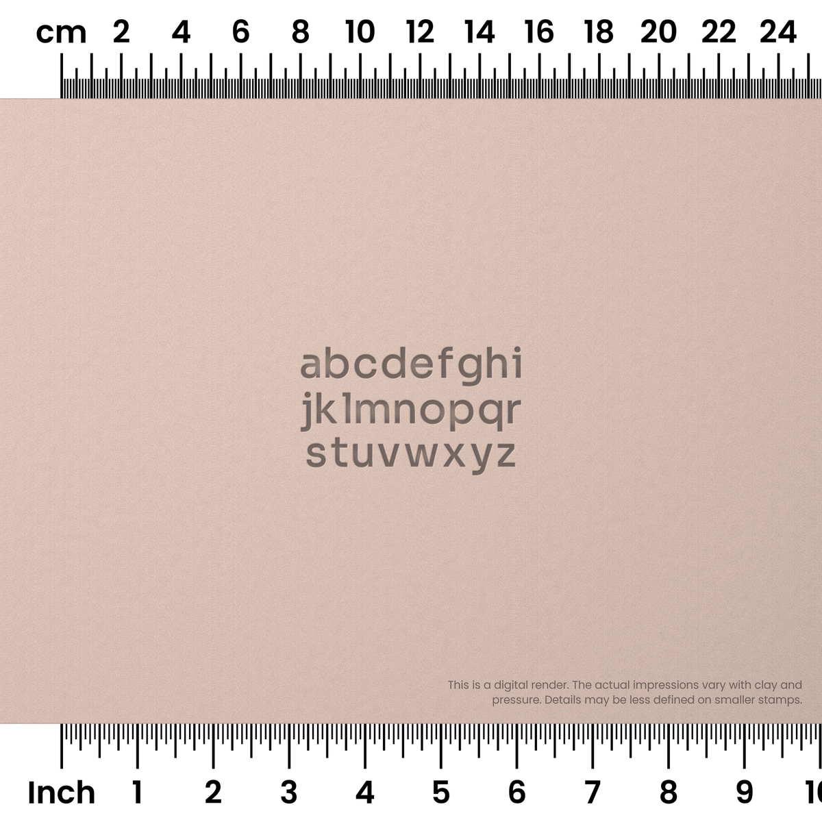 Sora | Lowercase | Alphabet Stamp Sets - Ceramind® Tools