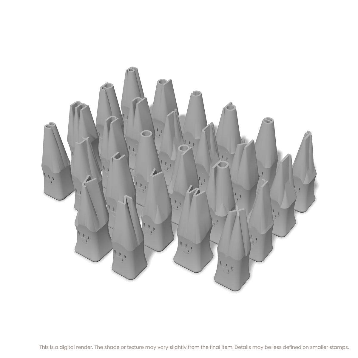 Sora | Lowercase | Alphabet Stamp Sets - Ceramind® Tools