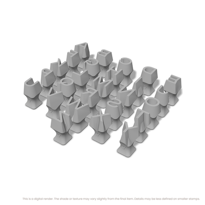 Unbounded | All Caps | Alphabet Stamp Sets - Ceramind® Tools