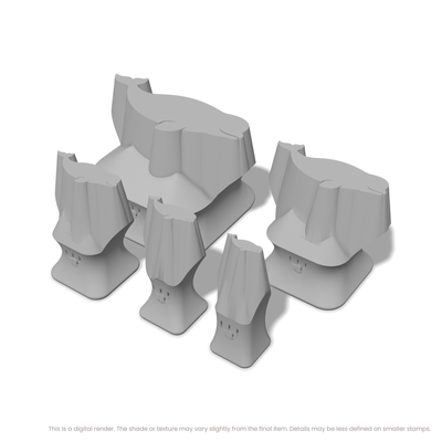 Beluga Whale Stamps - Ceramind® Tools