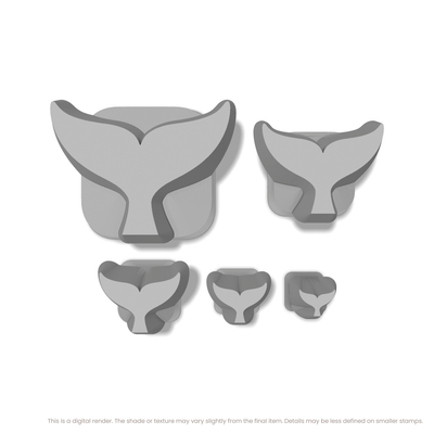 Whale Fluke Stamps - Ceramind® Tools
