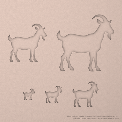 Goat Stamps - Ceramind® Tools