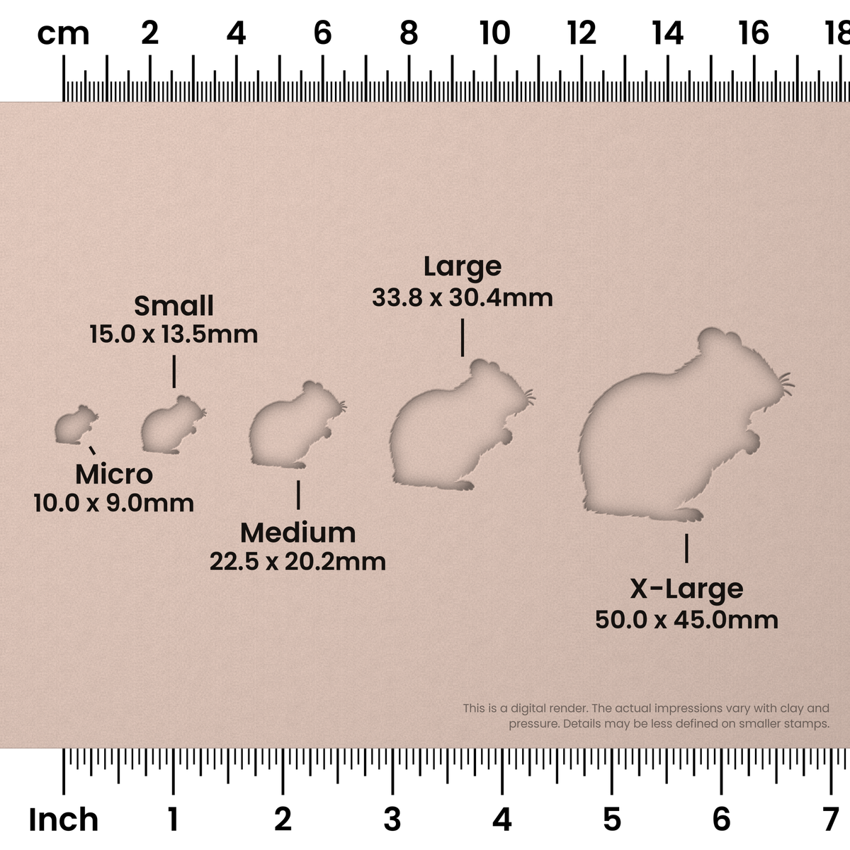 Hamster Stamps - Ceramind® Tools
