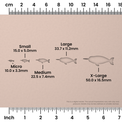 Narwhal Stamps - Ceramind® Tools