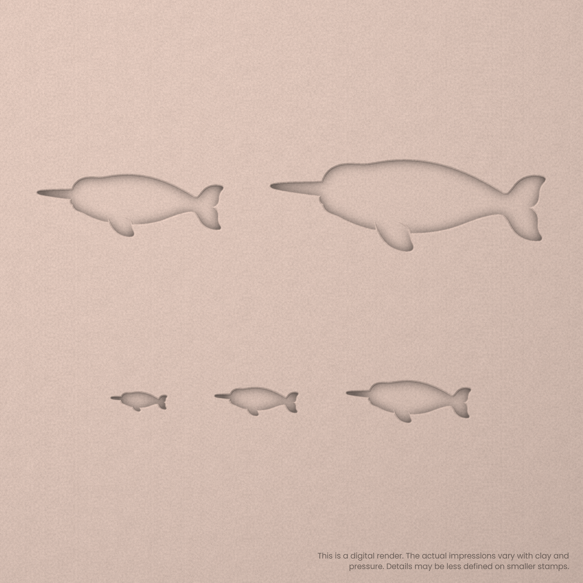 Narwhal Stamps - Ceramind® Tools
