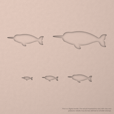 Narwhal Stamps - Ceramind® Tools