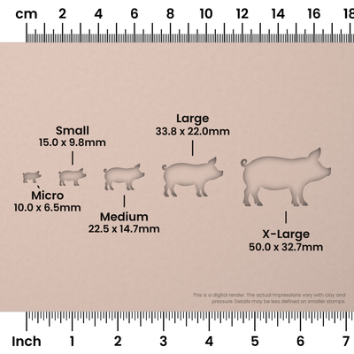 Pig Stamps - Ceramind® Tools