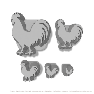 Rooster Stamps - Ceramind® Tools