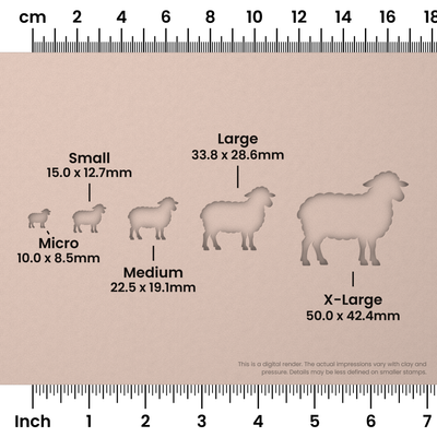 Sheep Stamps - Ceramind® Tools