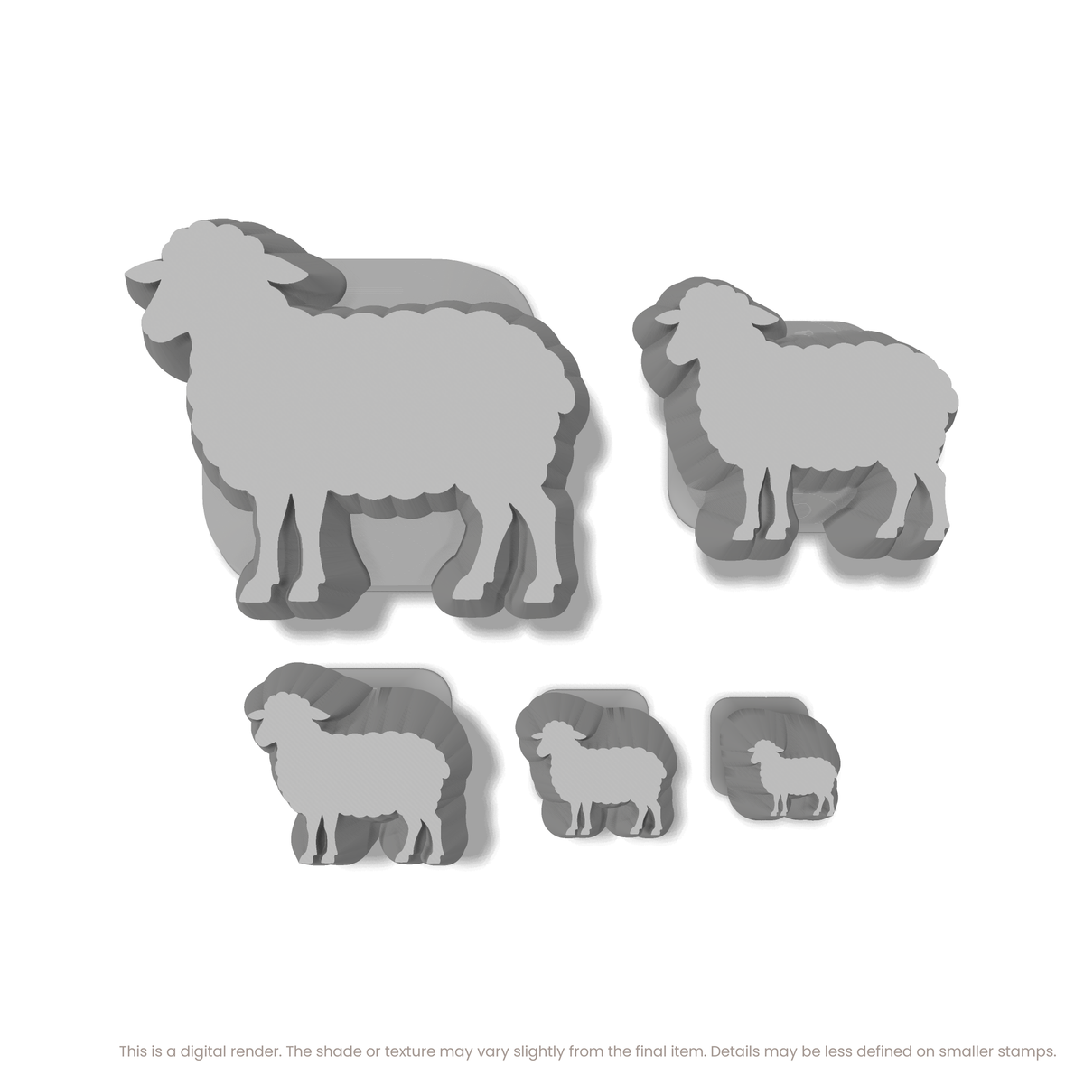 Sheep Stamps - Ceramind® Tools