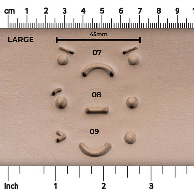 Gesichtsausdrücke-Stempelset