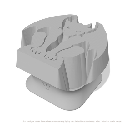 Halloween Gargoyle (Front View) Stamps