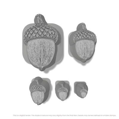 Acorn Stamps - Photo Textured