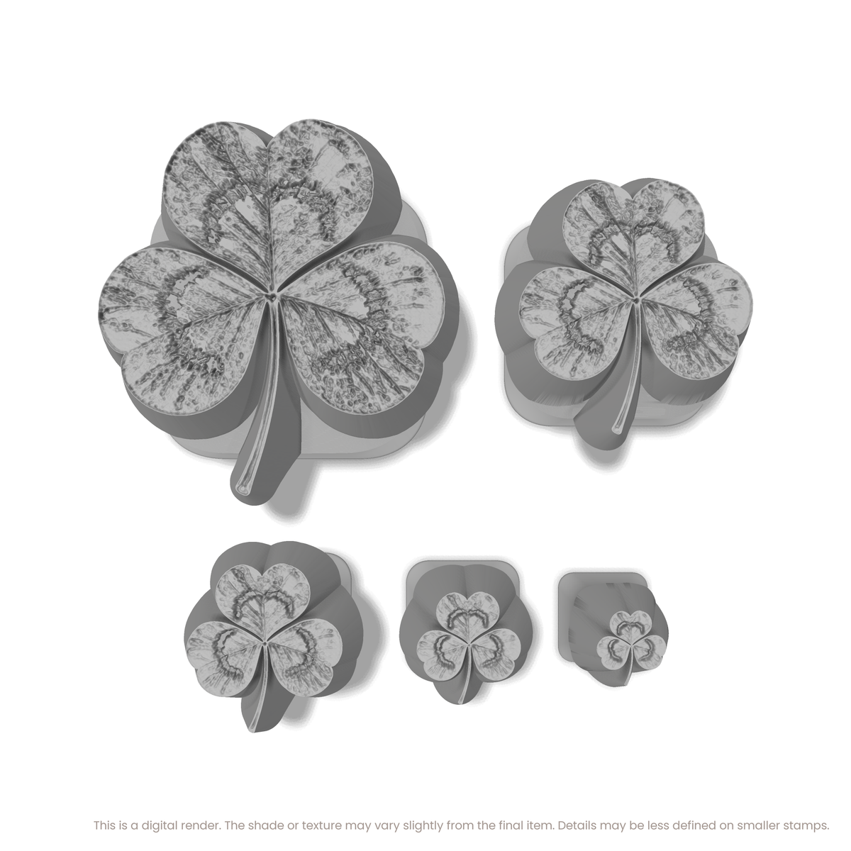 3-Leafed Clover - Photo Textured