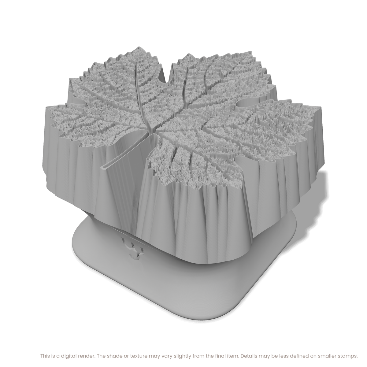Grape Vine Leaf Stamps - Photo Textured
