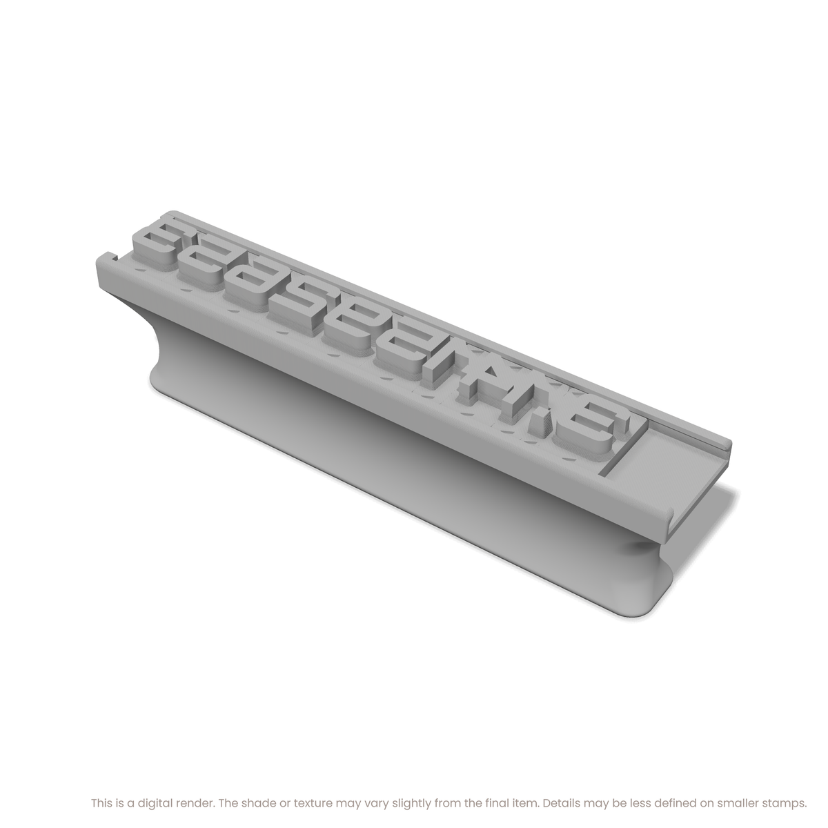 Orbitron | Font Rail Stamp Sets | Letters, Numbers, and Symbols - Ceramind® Tools