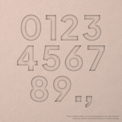 Plus Jakarta Sans | Font Rail Stamp Sets | Letters, Numbers, and Symbols - Ceramind® Tools