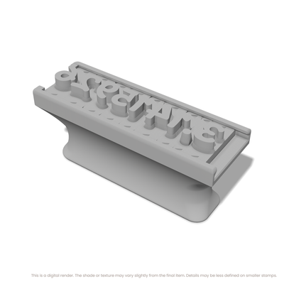 Playpen Sans | Font Rail Stamp Sets | Letters, Numbers, and Symbols - Ceramind® Tools