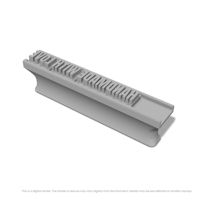 Anton Regular | Font Rail Stamp Sets | Letters, Numbers, and Symbols - Ceramind® Tools