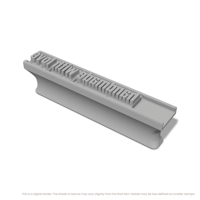 Anton Regular | Font Rail Stamp Sets | Letters, Numbers, and Symbols - Ceramind® Tools