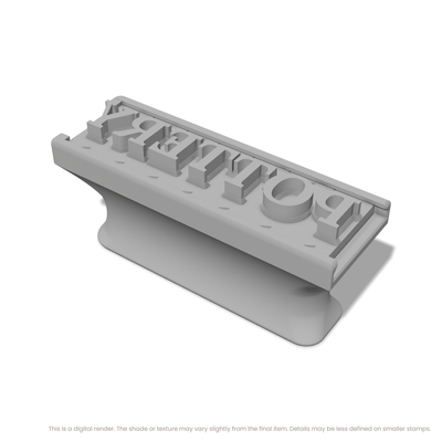 Lora | Font Rail Stamp Sets | Letters, Numbers, and Symbols - Ceramind® Tools