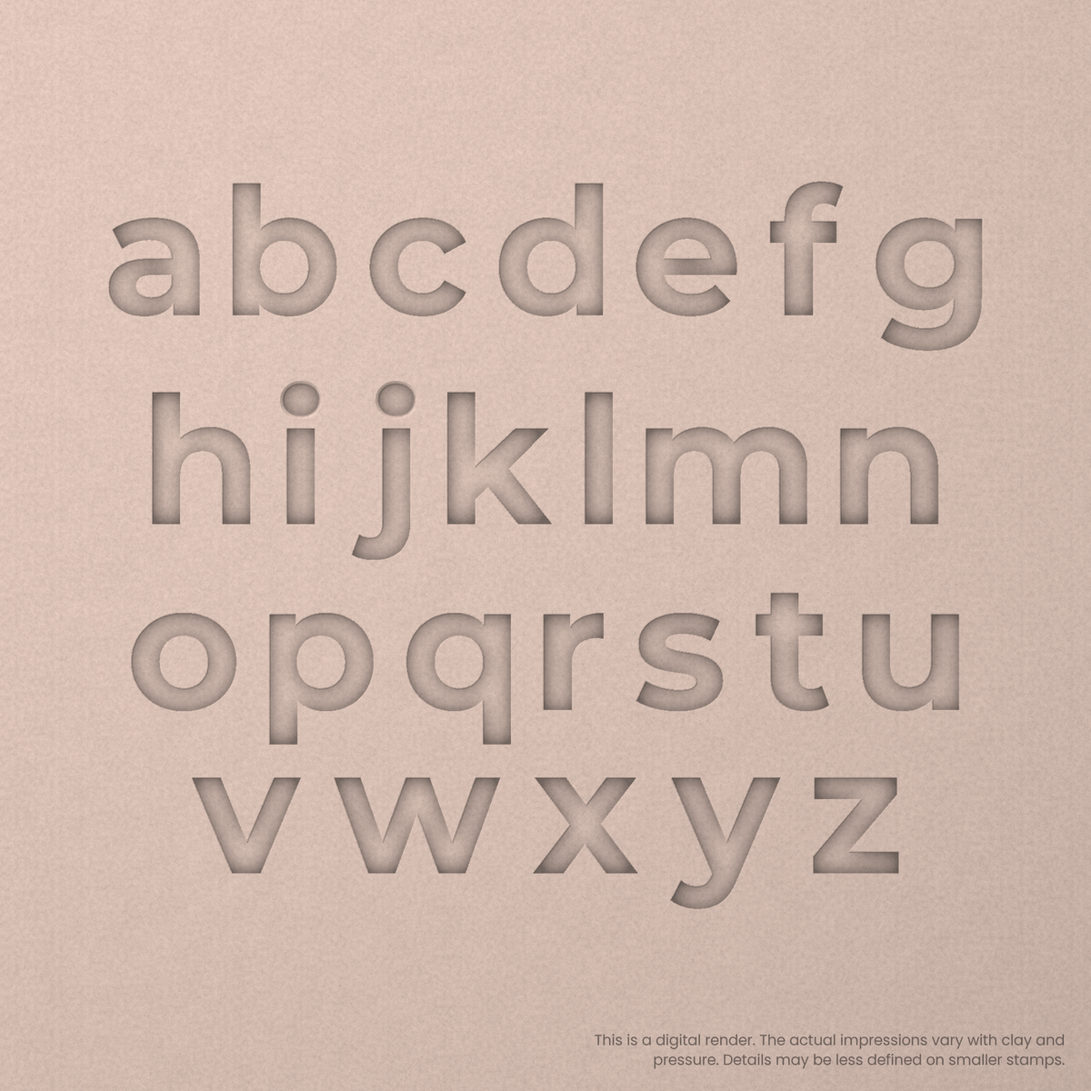 Montserrat | Font Rail Stamp Sets | Letters, Numbers, and Symbols - Ceramind® Tools