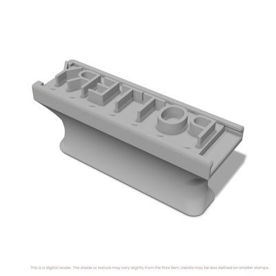 Nunito | Font Rail Stamp Sets | Letters, Numbers, and Symbols - Ceramind® Tools