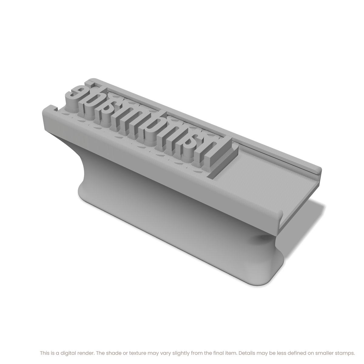 Oswald | Font Rail Stamp Sets | Letters, Numbers, and Symbols - Ceramind® Tools