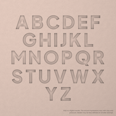 Plus Jakarta Sans | Font Rail Stamp Sets | Letters, Numbers, and Symbols - Ceramind® Tools