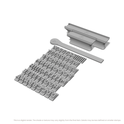 Plus Jakarta Sans | Font Rail Stamp Sets | Letters, Numbers, and Symbols - Ceramind® Tools