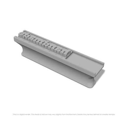 Rokkitt | Font Rail Stamp Sets | Letters, Numbers, and Symbols - Ceramind® Tools