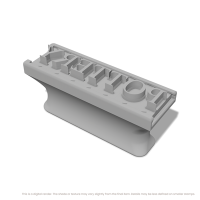 Times New Roman | Font Rail Stamp Sets | Letters, Numbers, and Symbols - Ceramind® Tools