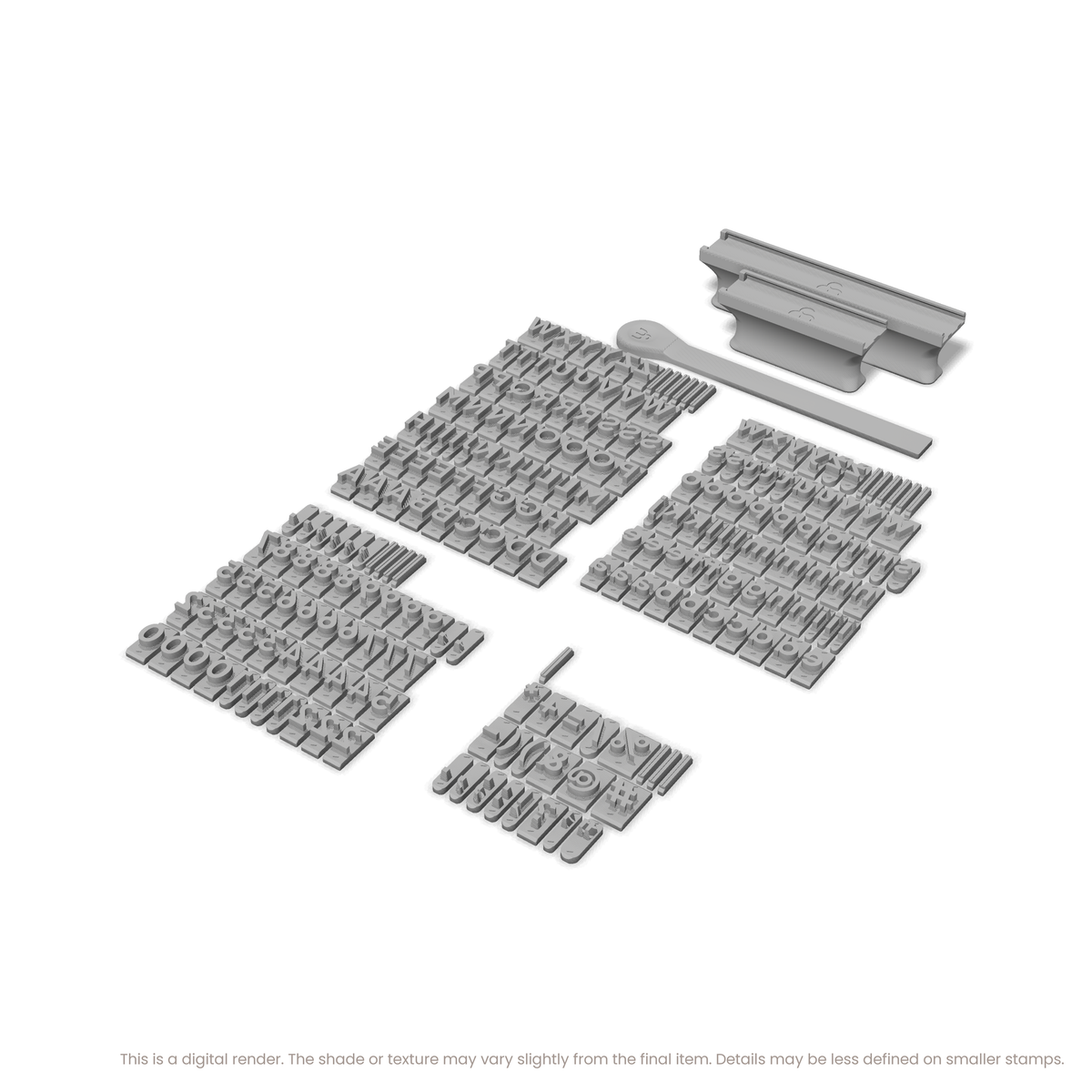 Plus Jakarta Sans | Font Rail Stamp Sets | Letters, Numbers, and Symbols - Ceramind® Tools