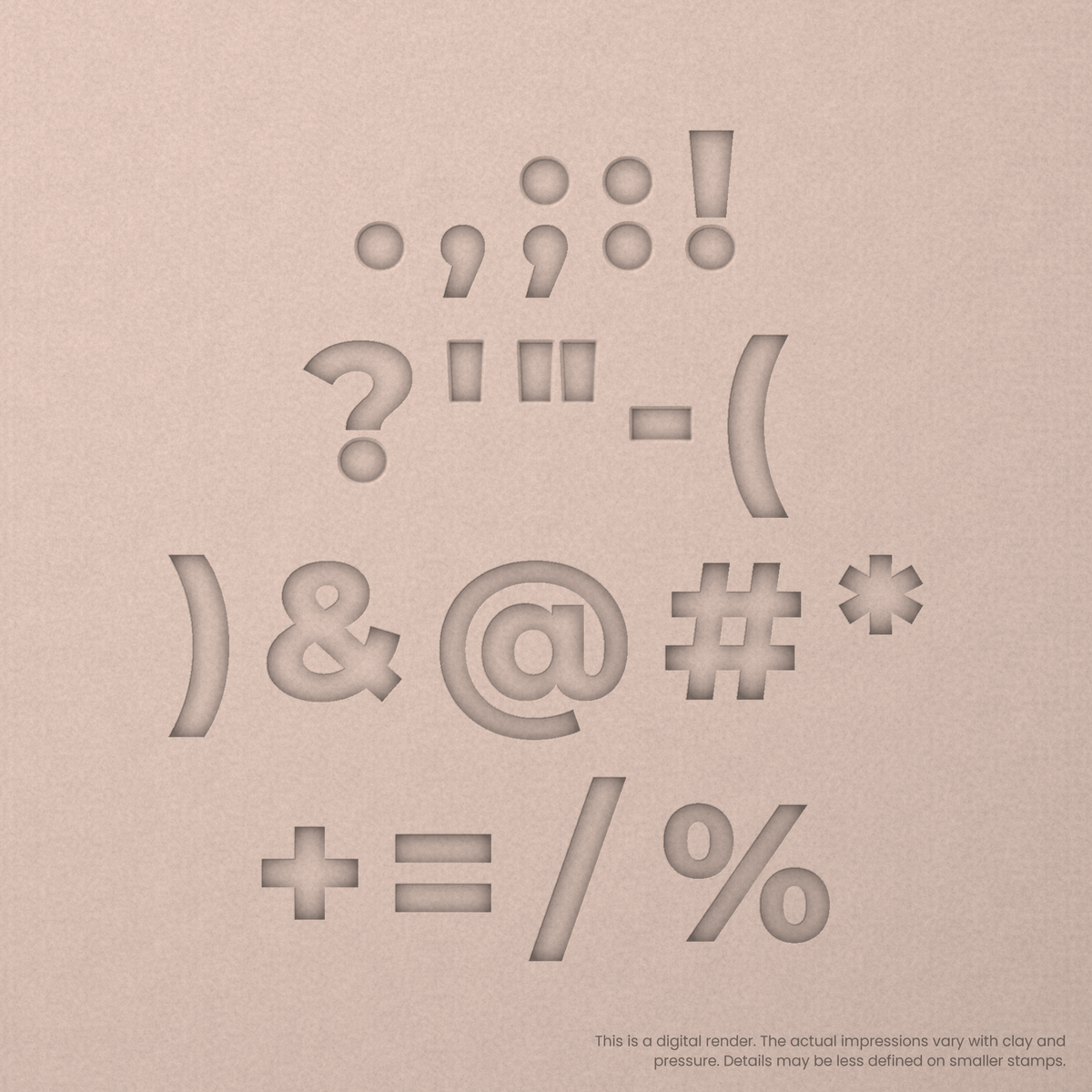 Montserrat | Font Rail Stamp Sets | Letters, Numbers, and Symbols - Ceramind® Tools