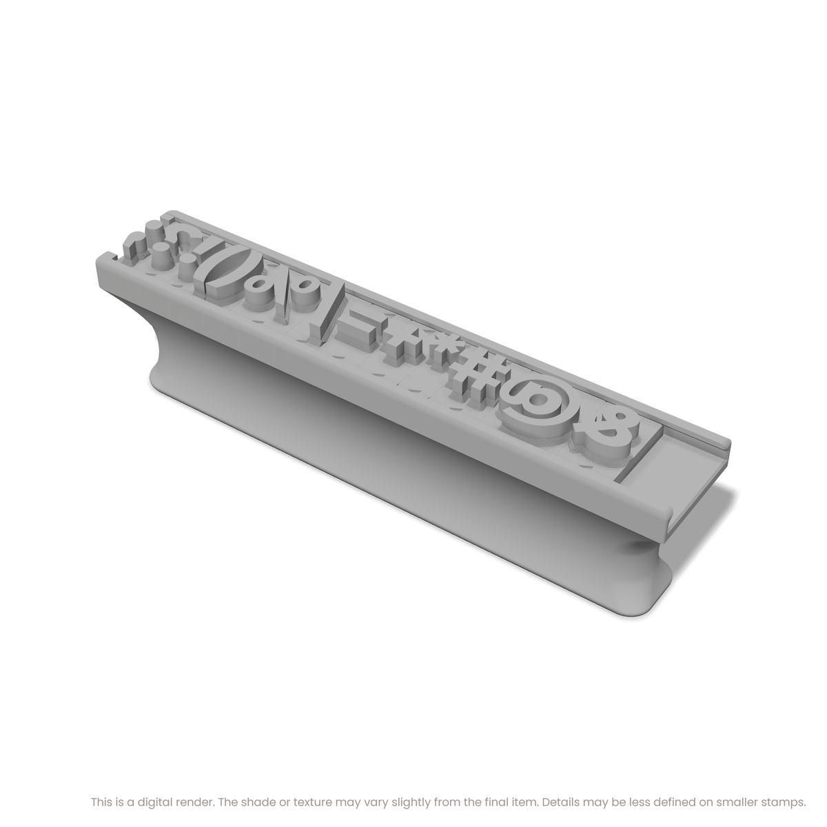 Montserrat | Font Rail Stamp Sets | Letters, Numbers, and Symbols - Ceramind® Tools
